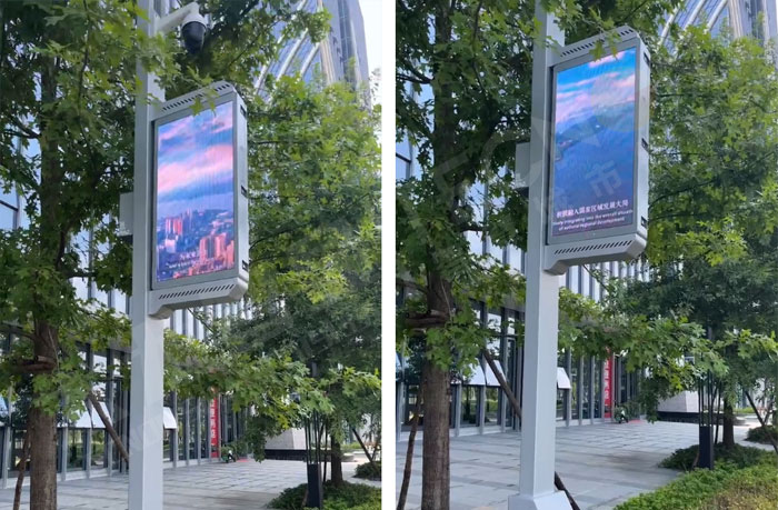 智慧燈桿屏 智慧燈桿屏